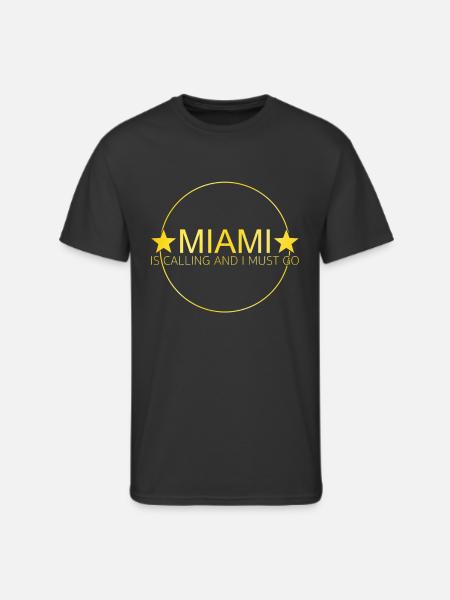 Miami saying - Men's 50/50 T-Shirt - black