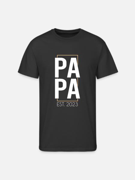 papa 2023 - Men's 50/50 T-Shirt - black
