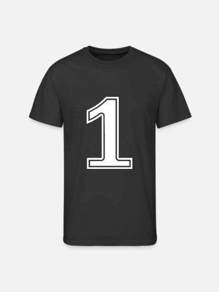 1 - Men's 50/50 T-Shirt - black