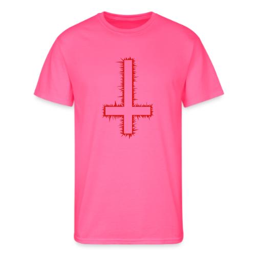 Inverted Cross - Men's 50/50 T-Shirt