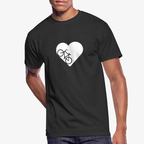 Bike in heart - Men's 50/50 T-Shirt