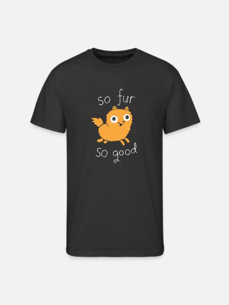 So Fur So Good - Men's 50/50 T-Shirt - black