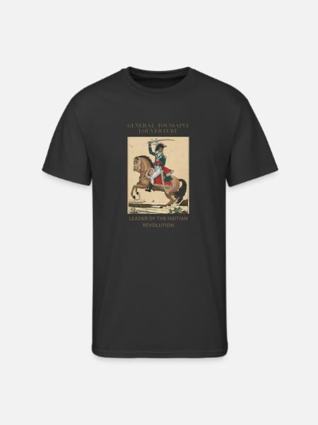 HAITI: Toussaint louverture - Men's 50/50 T-Shirt - black