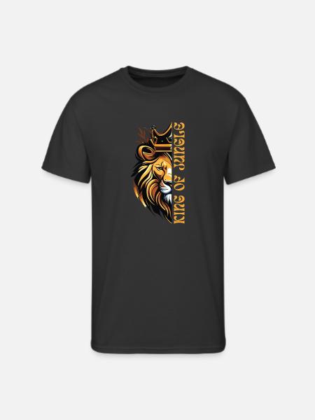 King of jungle - Men's 50/50 T-Shirt - black