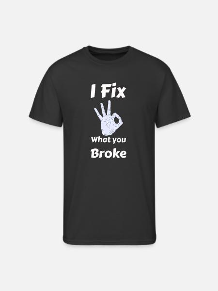 Mechanic - Men's 50/50 T-Shirt - black