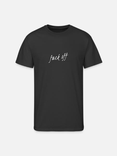 Insignia Novelty Funny Sleeve - Men's 50/50 T-Shirt - black