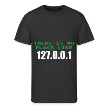 Programmer Geek Computer Programming Coder Lovers - Men's 50/50 T-Shirt - black - Front - Jackson (183cm)