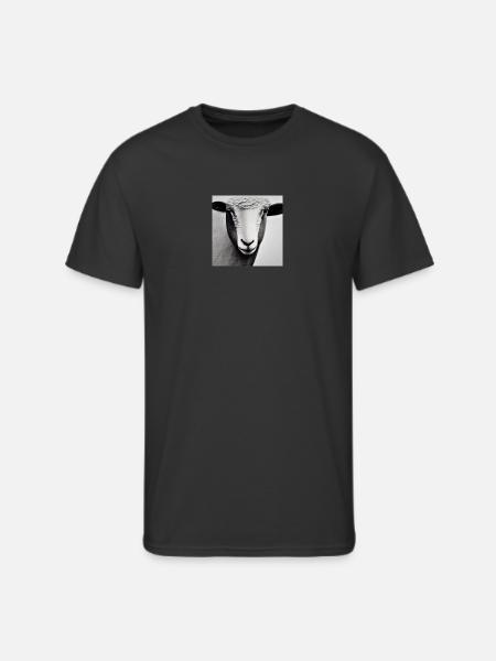 Lamb - Men's 50/50 T-Shirt - black