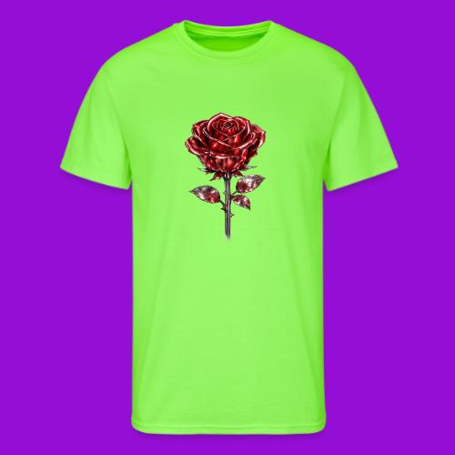 2 Set - Silver and Gold Roses - Men's 50/50 T-Shirt