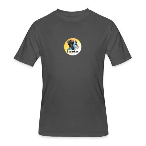 Boxer Rex logo - Men's 50/50 T-Shirt