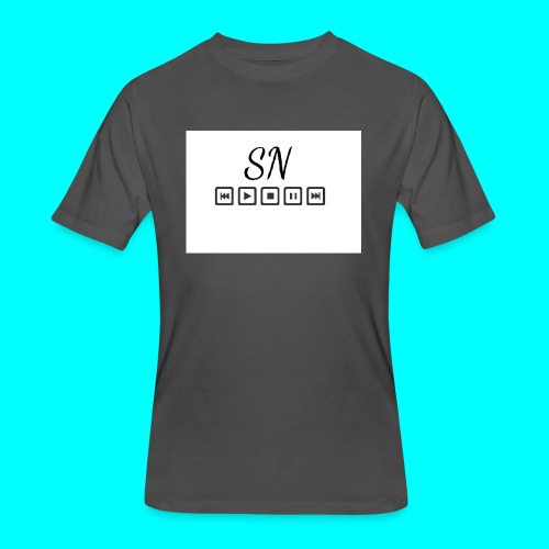 The Samantha Navio play button T-shirt - Men's 50/50 T-Shirt