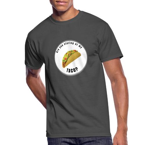 Are you staring at my taco - Men's 50/50 T-Shirt