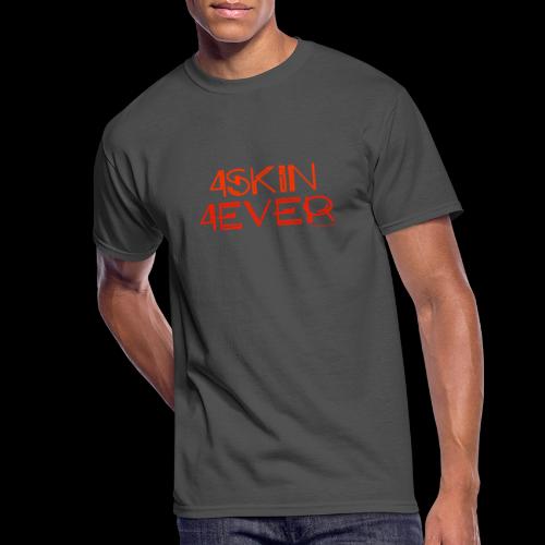 4skin 4ever by Trish Causey - Men's 50/50 T-Shirt