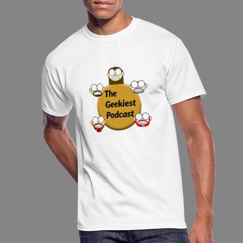 The Geekiest Podcast Logo - Men's 50/50 T-Shirt