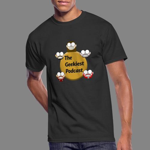 The Geekiest Podcast Logo - Men's 50/50 T-Shirt