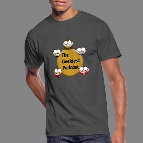 The Geekiest Podcast Logo - Men's 50/50 T-Shirt