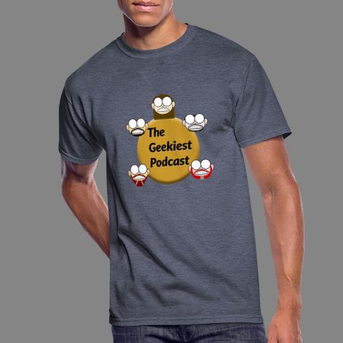 The Geekiest Podcast Logo - Men's 50/50 T-Shirt