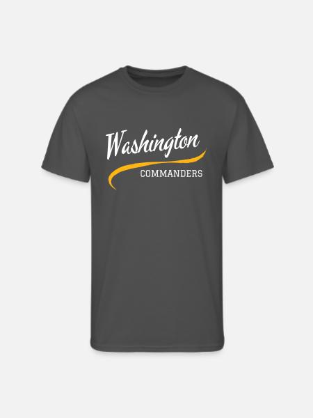 Commanders Retro - Men's 50/50 T-Shirt - charcoal