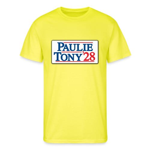 Paulie and Tony for Co-President 2028 - Men's 50/50 T-Shirt