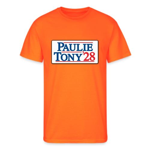 Paulie and Tony for Co-President 2028 - Men's 50/50 T-Shirt