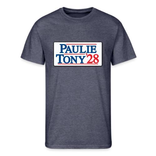 Paulie and Tony for Co-President 2028 - Men's 50/50 T-Shirt