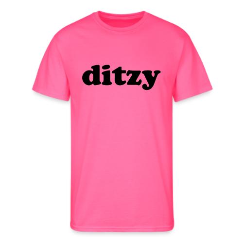 Funny Quotes - Ditzy - Men's 50/50 T-Shirt