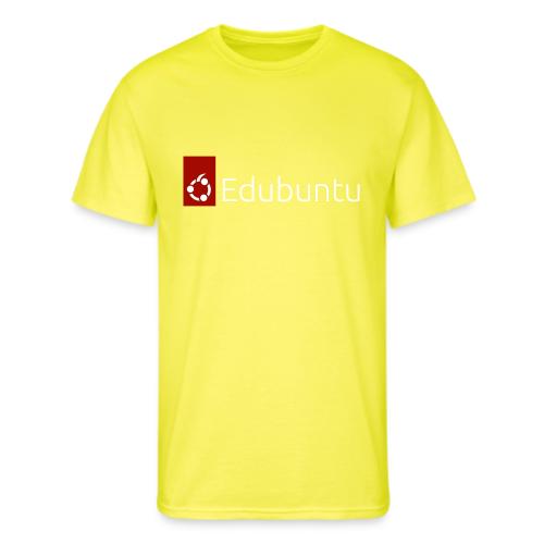Edubuntu Logo 2023 - White - Men's 50/50 T-Shirt