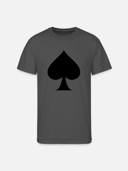 Spade - Men's 50/50 T-Shirt - charcoal