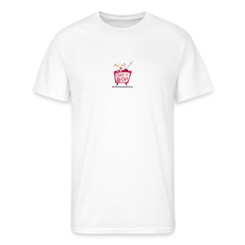 sassnsips com drinksfriendstelevision - Men's 50/50 T-Shirt
