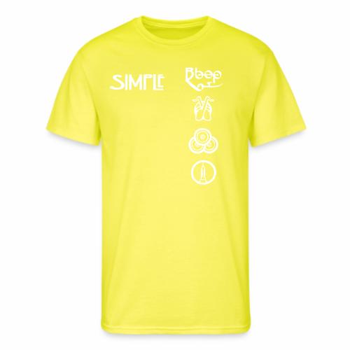 simplesymbolsvert - Men's 50/50 T-Shirt