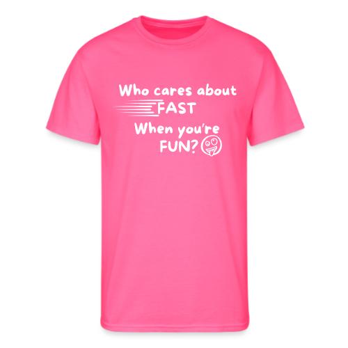 Who cares about fast? - Men's 50/50 T-Shirt