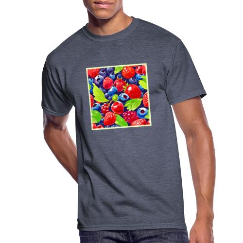 Summer Berry Medley - Men's 50/50 T-Shirt