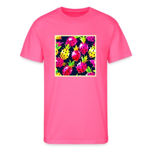 Tropical Dragon Fruit Fiesta - Men's 50/50 T-Shirt