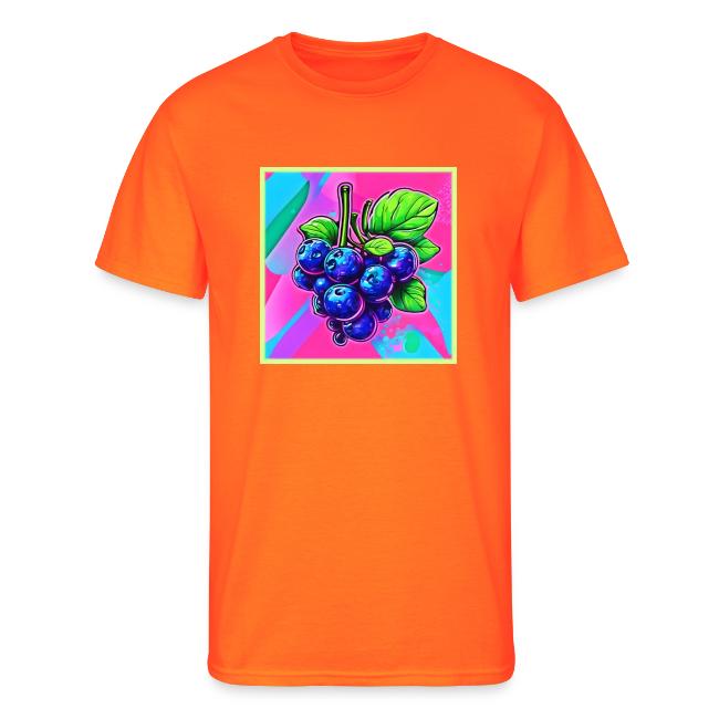 Vibrant Blueberry Artwork