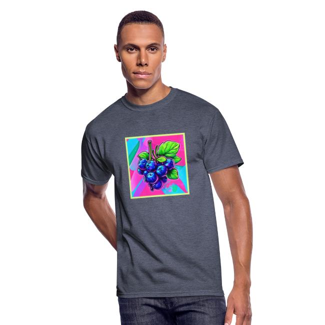 Vibrant Blueberry Artwork