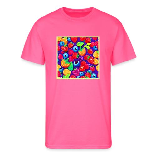 Citrus & Berries Burst - Men's 50/50 T-Shirt