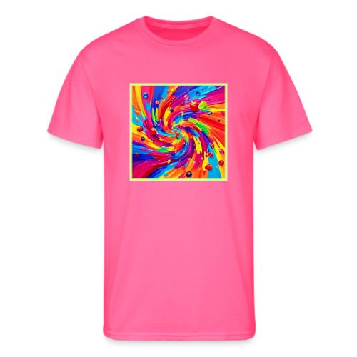 Colorful Fruit Vortex - Men's 50/50 T-Shirt
