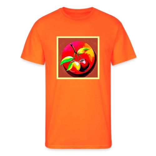 Vibrant Cherry Duo - Men's 50/50 T-Shirt