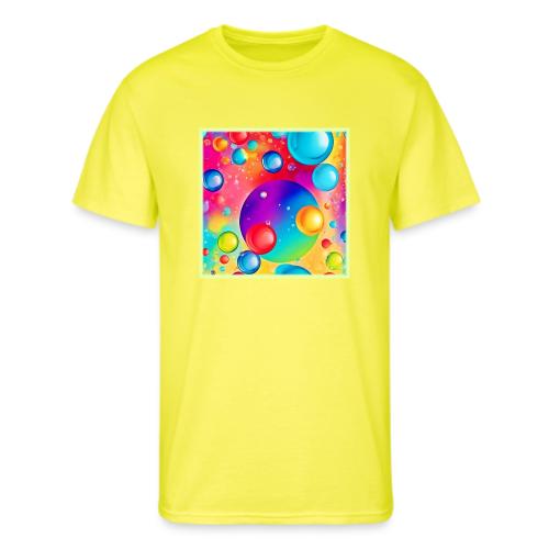 Colorful Sphere Abstract Art - Men's 50/50 T-Shirt