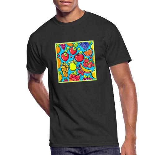 Fruitful Pattern Design - Men's 50/50 T-Shirt