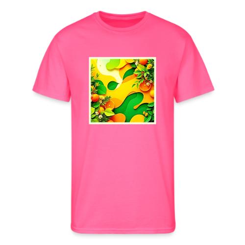 Fresh Citrus Summer Vibes Art - Men's 50/50 T-Shirt