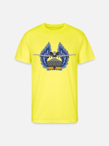 A-10 Thunderbolt - Men's 50/50 T-Shirt - neon yellow