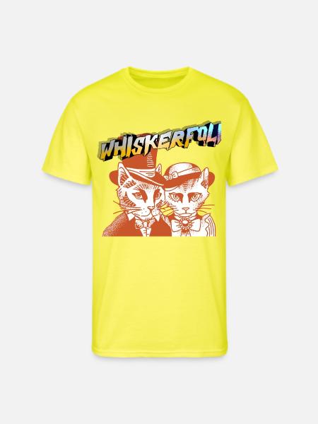 WHISKERLORE - Men's 50/50 T-Shirt - neon yellow