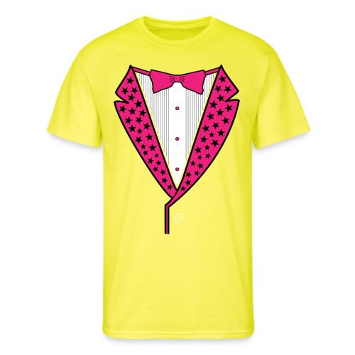 PINK STAR TUXEDO - Men's 50/50 T-Shirt