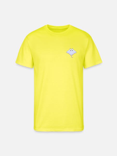 Pastel Manta Charm - Men's 50/50 T-Shirt - neon yellow