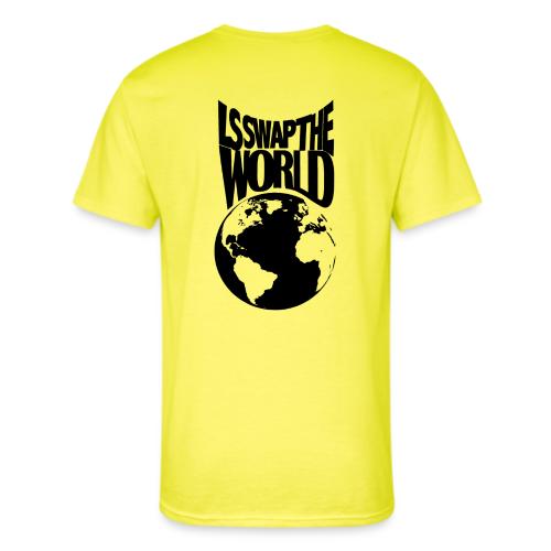 LS Swap the World (Front & Back) - Men's 50/50 T-Shirt