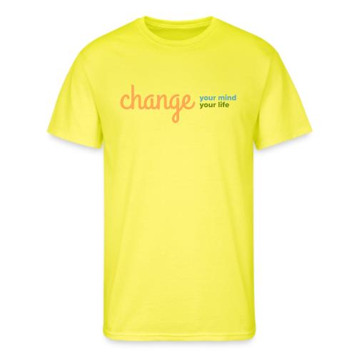 Change Your Mind Change Your Life–mental health - Men's 50/50 T-Shirt