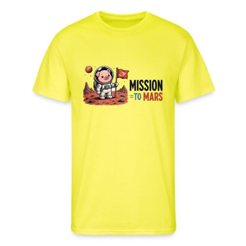 Mission To Mars Space Pig - Men's 50/50 T-Shirt