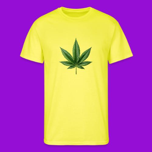 Cannabis Leaf - Men's 50/50 T-Shirt
