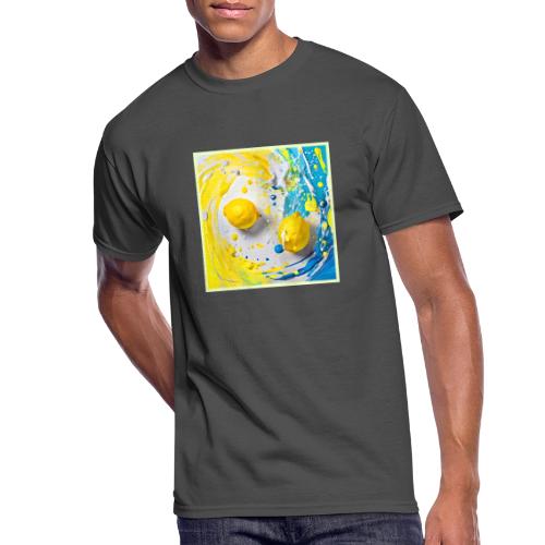 Lemons in a Splash - Men's 50/50 T-Shirt